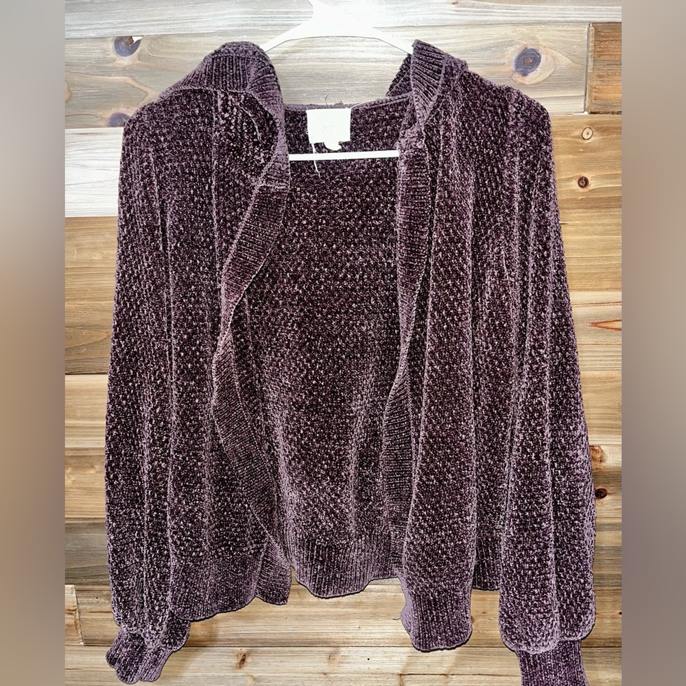 Hippie rose soft hooded jacket